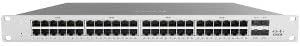 Cisco MS120-48FP-HW Meraki 48 Port Gigabit PoE+ Cloud Managed Switch