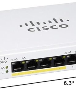 Cisco Business CBS110-8PP-D 8-Port PoE unmanaged Gigabit switch for office networks