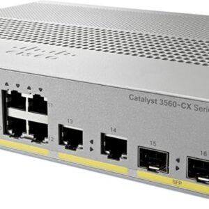 Cisco Catalyst WS-C3560CX-8PC-S compact 8-port managed PoE+ switch