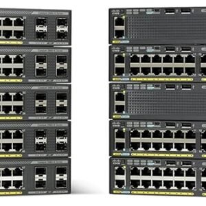 Cisco Catalyst WS-C2960X-24PS-L 24-port PoE+ managed switch for business networks with secure Gigabit connectivity