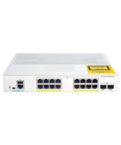 Cisco C1000-16P-2G-L 16-port PoE+ managed switch with 2 Gigabit SFP uplinks for small business networks
