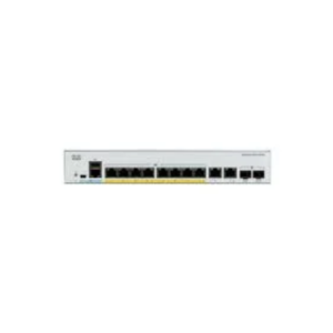 Cisco C1000-8T-2G-L 8 Port Managed Gigabit Switch Front View Compact Network Device