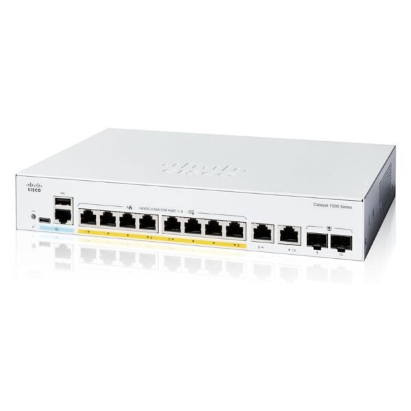 #CiscoC12008PE2G, #CiscoC1200Series, #8PortPoE, #PowerOverEthernet, #GigabitEthernet, #CiscoSwitching, #SmallBusinessNetworking, #PoEPlus, #AffordableNetworking, #ReliableNetworking, #BusinessNetworkSolutions, #NetworkExpansion, #CostEffectiveSwitch, #PlugAndPlay, #ScalableNetworking