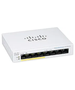 Cisco Business CBS110-8PP-D 8-Port PoE unmanaged Gigabit switch for office networks