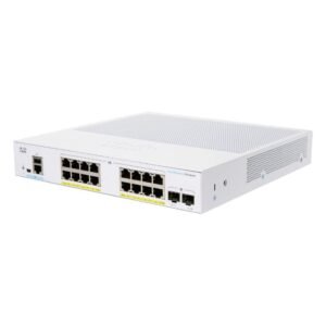 #CiscoCBS25016P2G, #CBS250Series, #16PortPoE, #PowerOverEthernet, #GigabitSwitch, #CiscoSwitching, #SmallBusinessNetworking, #PoEPlus, #NetworkExpansion, #HighPerformanceNetworking, #CiscoTechnology, #BusinessNetworking, #ScalableNetworking, #SmartNetworking, #ReliableNetworking, #GigabitEthernet, #CostEffectiveNetworking