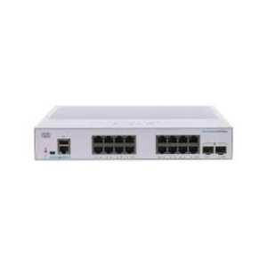 Cisco Business CBS250-16P-2G 16-Port smart managed PoE switch with 2 Gigabit uplink ports