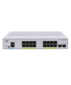 Cisco Business CBS250-16T-2G 16-Port Gigabit smart managed switch with 2 SFP uplink ports