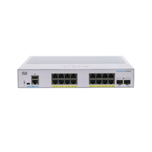Cisco Business CBS250-16T-2G 16-Port Gigabit smart managed switch with 2 SFP uplink ports
