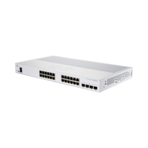 Cisco Business CBS250-24T-4G Smart Switch | 24 Port GE | 4x1G SFP | Limited Lifetime Protection (CBS250-24T-4G-NA)