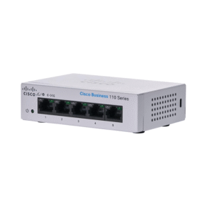 Cisco CBS110-5T-D Unmanaged 5-Port Gigabit Desktop Switch