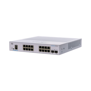 Cisco CBS250-16T-2G 16-Port Gigabit Smart Switch with SFP Uplinks
