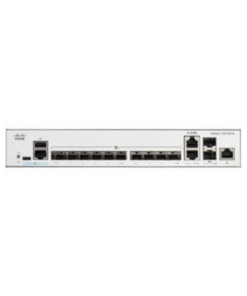 Cisco Catalyst 1300-12XS stackable managed switch with 12 10G SFP+ ports
