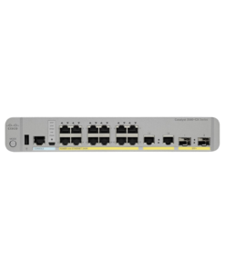 Cisco Catalyst WS-C3560CX-8PC-S compact 8-port managed PoE+ switch.