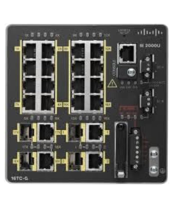 Cisco Industrial IE-2000-16TC-G-E 16-port rugged Ethernet switch for industrial automation and harsh environments