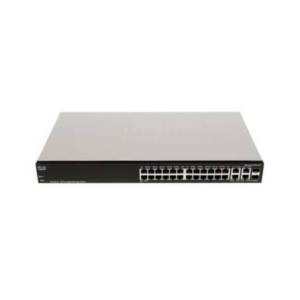 Cisco SRW2024-K9 24-port Gigabit managed switch for small business network with VLAN and QoS support