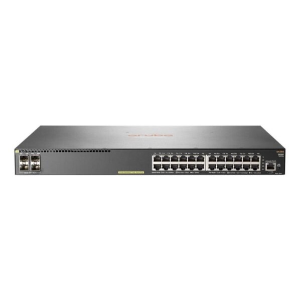 HP JL255A E Aruba 2930F 24G PoE+ 4SFP+ Switch