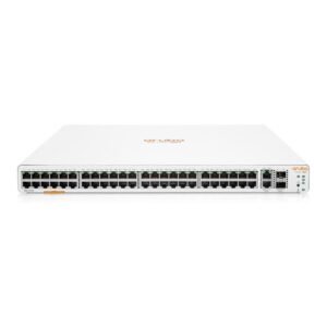 HPE Networking Instant On Switch Series 1960 48-Port Gb Smart-Managed Layer 2+ Ethernet Switch | 48x 1G | 2X 10GBase-T, 2X SFP+ | Stackable | US Cord (JL808A#ABA)