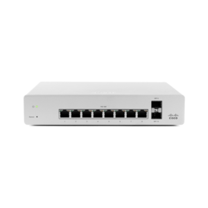 Meraki MS220-8P 8 Port Gigabit PoE Cloud Managed Enterprise Switch