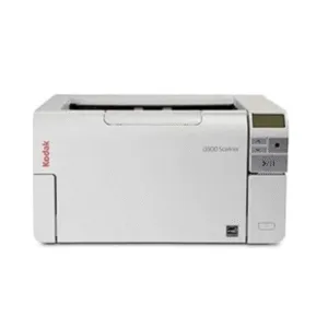 kodak i3500 document scanner front view with feeder open