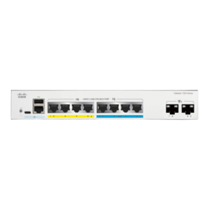 Cisco Catalyst 1300-8MGP-2X 8-port multi-gigabit PoE+ managed switch