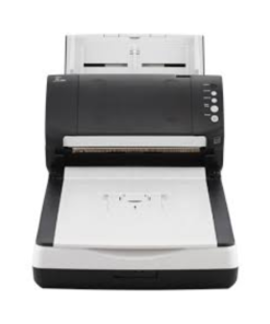 Fujitsu fi-7240 document scanner with flatbed and ADF