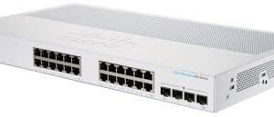 Cisco Business CBS250-24T-4G 24-Port Gigabit smart managed switch with 4 SFP uplink ports