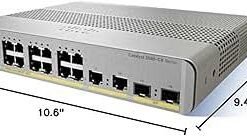 Cisco Catalyst WS-C3560CX-12PC-S compact 12-port PoE+ managed switch for enterprise edge networking