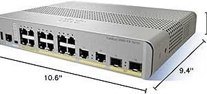 Cisco Catalyst WS-C3560CX-12PC-S compact 12-port PoE+ managed switch for enterprise edge networking