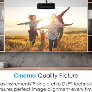 Optoma HD146X High Performance Projector for Movies & Gaming | Bright 3600 Lumens | DLP Single Chip Design | Enhanced Gaming Mode 16ms Response Time