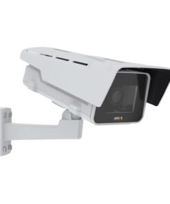 AXIS P1375-E outdoor NEMA 4X IP camera with durable weatherproof housing, ideal for sharp and reliable surveillance.