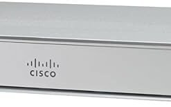 Cisco C1111-4P ISR router with 4 Gigabit LAN ports for secure branch networking