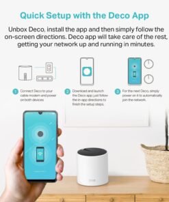 TP-Link Deco X55 Mesh WiFi System 14 71I1Rp ovJL. AC SL1500