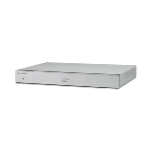 Cisco C1111-4P Integrated Services Router with 4-Gigabit Ethernet (GbE) Dual Ports, GE WAN Ethernet Router, 1-Year Limited Hardware Warranty (C1111-4P)
