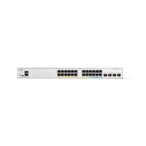 Cisco Catalyst C1300-24MGP-4X switch featuring 8 mGig ports and 4 10G SFP+ uplinks.