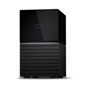WD 28TB My Book Duo Desktop RAID External Hard Drive HDD, USB 3.1, With Password Protection and Auto Backup Software - WDBFBE0280JBK-NESN