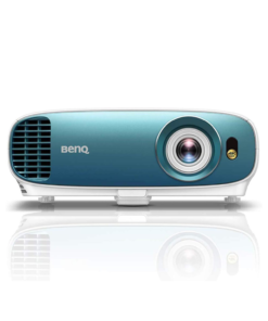 BenQ TK800M 4K UHD projector displaying vibrant HDR movie scene