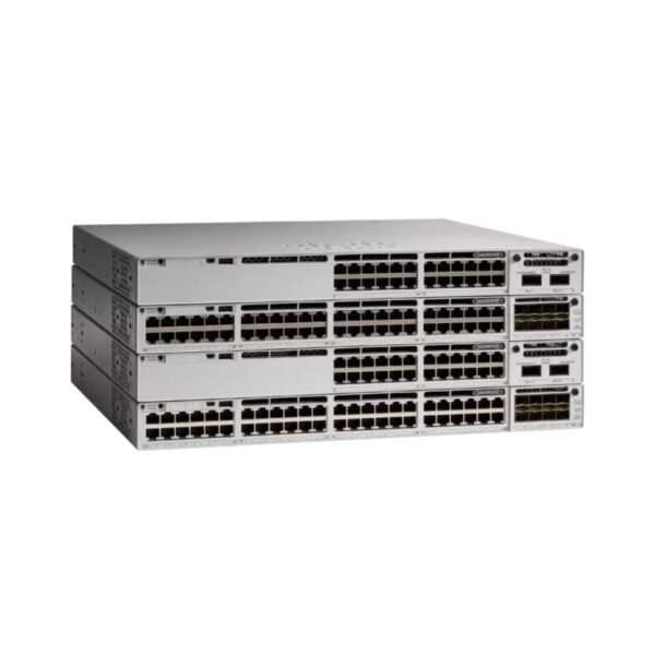 Cisco Catalyst C9300L-24UXG-2Q-E 24-Port UPOE+ Network Switch with 2x40G uplinks, stackable enterprise switch