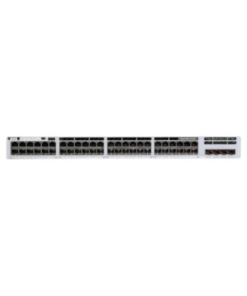 Cisco C9300L-48P-4X-A Catalyst 48 Port Gigabit PoE+ Switch with 10G Uplinks