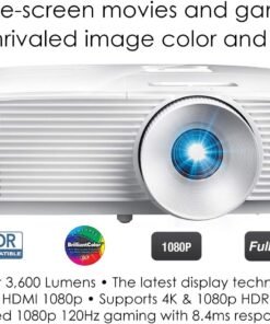 Optoma HD28HDR Home Theater Projector 19 71l0gWFLhpL. AC SL1300