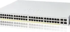 Cisco C1200-48P-4G 48 Port Gigabit PoE Managed Switch with Uplinks