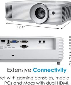 Optoma HD39HDR – 1080p HDR Home Theater Projector 4000 Lumens 9 61hULcmM7vL. AC SL1300