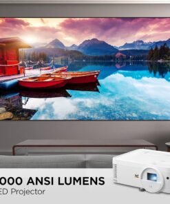 ViewSonic LS510WH-2 WXGA LED Projector 9 71O2AaV026L. AC UF8941000 QL80