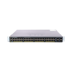Cisco WS-C2960X-48LPS-L 48-Port PoE+ Gigabit Ethernet Switch front panel view