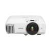Epson Home Cinema 2150 white projector displaying a vibrant 1080p image